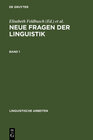 Buchcover Neue Fragen der Linguistik