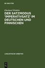 Buchcover Der Satzmodus 'Imperativsatz' im Deutschen und Finnischen