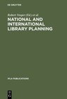 Buchcover National and international library planning