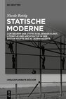 Buchcover Statische Moderne