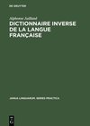 Buchcover Dictionnaire inverse de la langue française