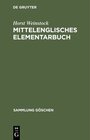 Buchcover Mittelenglisches Elementarbuch