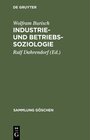 Buchcover Industrie- und Betriebssoziologie