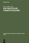 Buchcover Die deutsche Habichtslehre