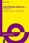 Buchcover Universalism(e) & …