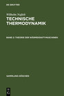 Buchcover Wilhelm Nußelt: Technische Thermodynamik / Theorie der Wärmekraftmaschinen
