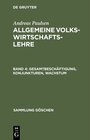 Buchcover Andreas Paulsen: Allgemeine Volkswirtschaftslehre / Gesamtbeschäftigung, Konjunkturen, Wachstum