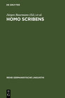Buchcover Homo scribens