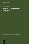 Buchcover Anglizismen im Duden