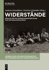 Buchcover Widerstände