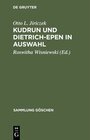 Buchcover Kudrun und Dietrich-Epen in Auswahl