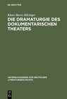 Buchcover Die Dramaturgie des dokumentarischen Theaters