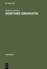 Buchcover Goethes Dramatik