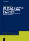 Buchcover Lie Group Analysis of Differential Equations