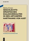 Buchcover Geschlechtsspezifisches Dialogverhalten in den Artusepen Hartmanns von Aue?