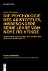 Buchcover Franz Brentano: Sämtliche veröffentlichte Schriften. Schriften zu Aristoteles / Die Psychologie des Aristoteles insbeson