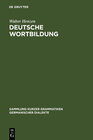 Buchcover Deutsche Wortbildung