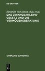 Buchcover Das Zwangsanleihegesetz und die Vermögensberatung