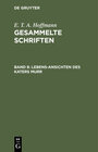 Buchcover E. T. A. Hoffmann: Gesammelte Schriften / Lebens-Ansichten des Katers Murr