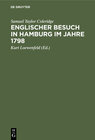 Buchcover Englischer Besuch in Hamburg im Jahre 1798