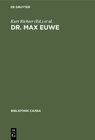 Buchcover Dr. Max Euwe