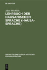 Buchcover Lehrbuch der hausanischen Sprache (Hausa-Sprache)