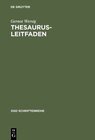 Buchcover Thesaurus-Leitfaden