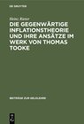 Buchcover Die gegenwärtige Inflationstheorie und ihre Ansätze im Werk von Thomas Tooke