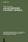 Buchcover Les entreprises d’intérêt général