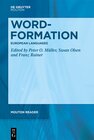 Buchcover Word-Formation - European Languages