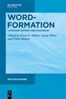 Buchcover Word-Formation - Language Contact and Diachrony