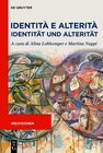 Buchcover Identità e Alterità / Identität und Alterität