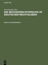 Buchcover Die Reichsgerichtspraxis im deutschen Rechtsleben / Zivilprozeßrecht