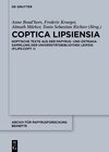 Buchcover Coptica Lipsiensia