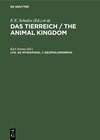 Buchcover Das Tierreich / The Animal Kingdom / Myriapoda, 1: Geophilomorpha