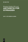 Buchcover Arithmetik für Gymnasien / Für obere Klassen