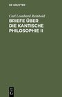 Buchcover Briefe über die Kantische Philosophie II