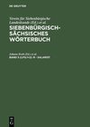Buchcover Siebenbürgisch-Sächsisches Wörterbuch / R - Salarist