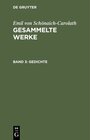 Buchcover Emil von Schönaich-Carolath: Gesammelte Werke / Gedichte