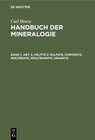 Buchcover Carl Hintze: Handbuch der Mineralogie / Sulfate, Chromate, Molybdate, Wolframate, Uranate