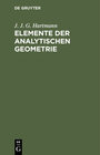 Buchcover Elemente der analytischen Geometrie