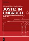 Buchcover Justiz im Umbruch