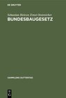 Buchcover Bundesbaugesetz