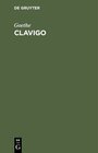 Buchcover Clavigo