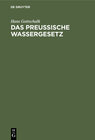 Buchcover Das preussische Wassergesetz