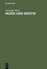 Buchcover Musik und Erotik