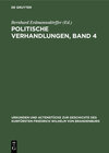 Buchcover Politische Verhandlungen, Band 4
