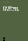 Buchcover Der deutsche Kohlenhandel