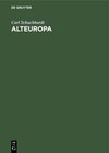 Buchcover Alteuropa