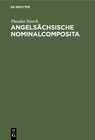 Buchcover Angelsächsische Nominalcomposita